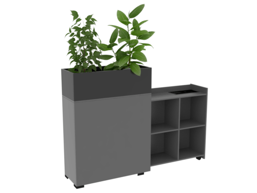 Cube Design - kontormøbler - blomsterkasse til udtræksskabe