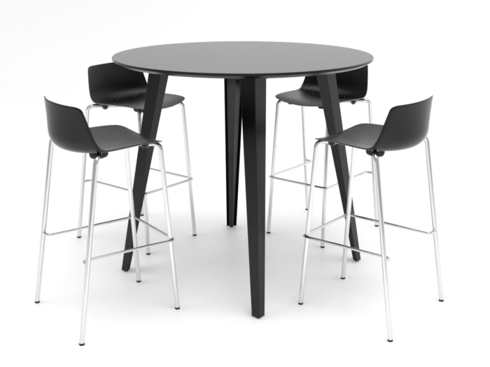 Cube Design | kontormøbler | Spider | Højbord | Vesper 3