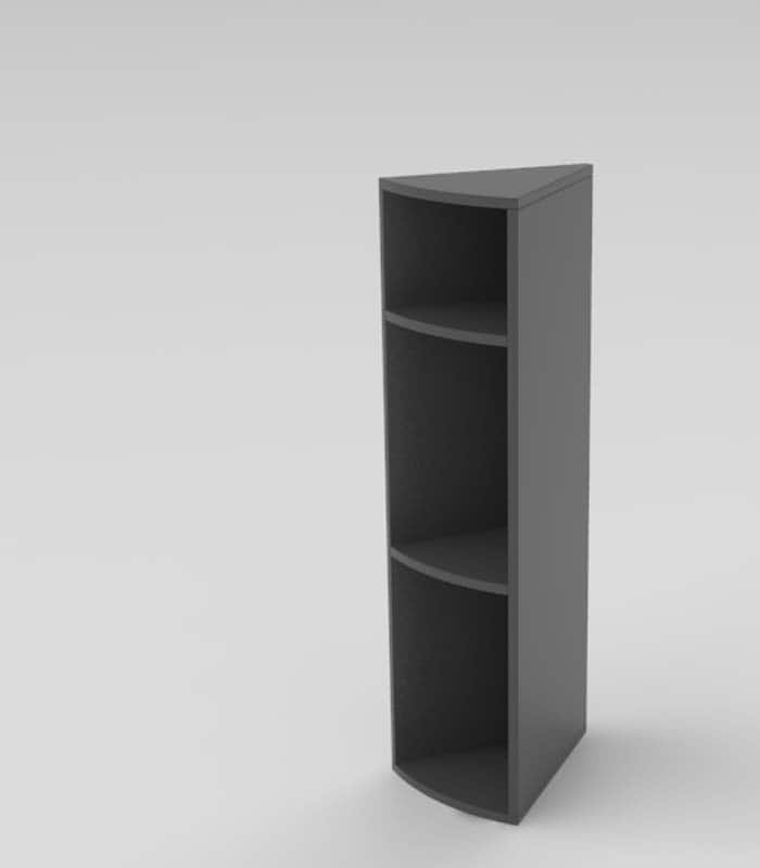 Cube Design - kontormøbler - hjørnereol - corner cabinet