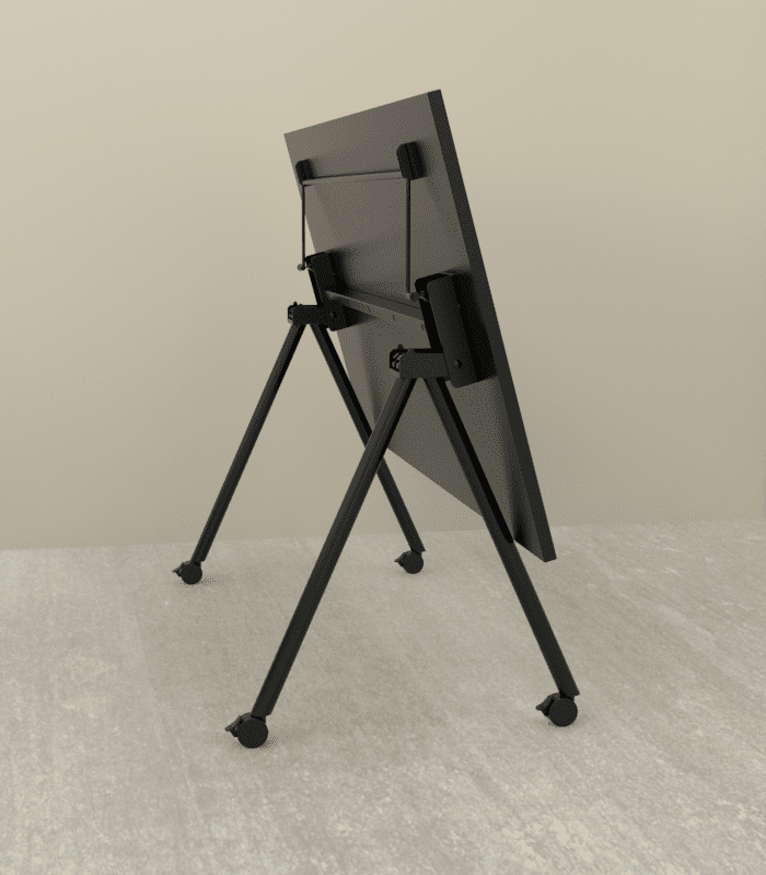 Cube Design - kontormøbler - foldeborde - v stel - v ben - bord på hjul